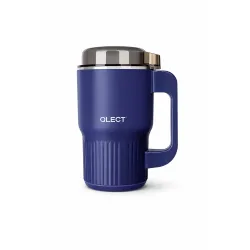 QLECT Electric Coffee Grinder & Spice Grinder, Plug-in Stainless Steel Blade Grinder with Lid, Multi-Purpose Grinder for Coffee Beans, Spices & Herbs, Blue