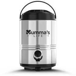 qMummas LIFE- Stainless Steel 4100ml Water Jug Carafe 