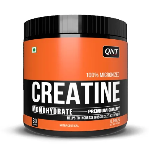 Image of QNT Creatine Monohydrate | 90g | 30 Servings | 100% Pure & Micronized Powder | FSSAI-Tested | Enhanced Performance & Mus