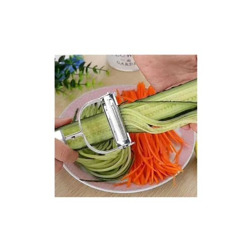 Image of QONETIC 2-in-1 Julienne & Vegetable Peeler