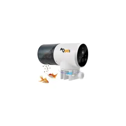 Qpets 3 Way Automatic Fish Feeder for Aquarium Timer Turtle Food Fish