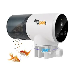Qpets® 3 Way Automatic Fish Feeder for Aquarium Timer Turtle Food Fish