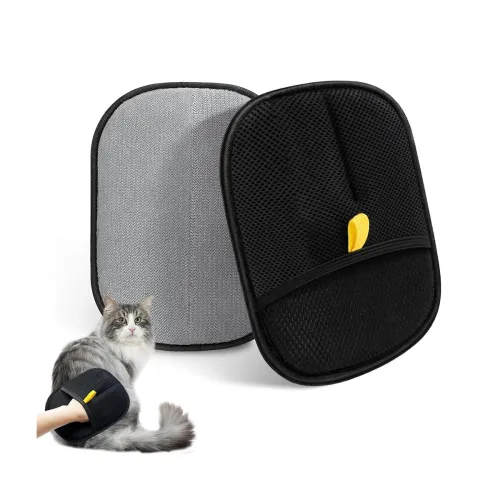 Image of Qpets® Pet Hair Removal Gloves