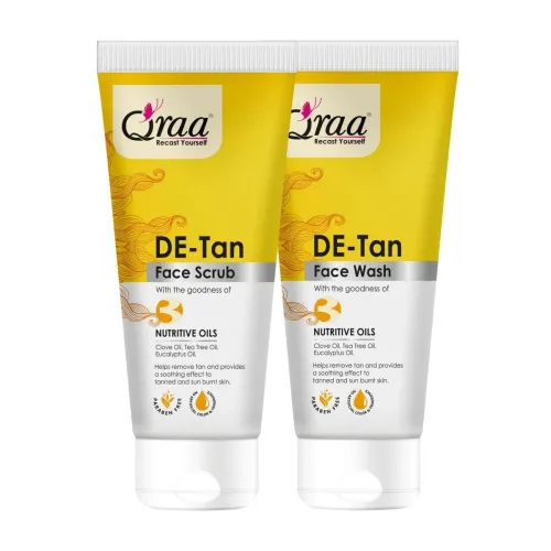 Image of Qraa De Tan Combo Pack Helps In Tan Removal & Dirt