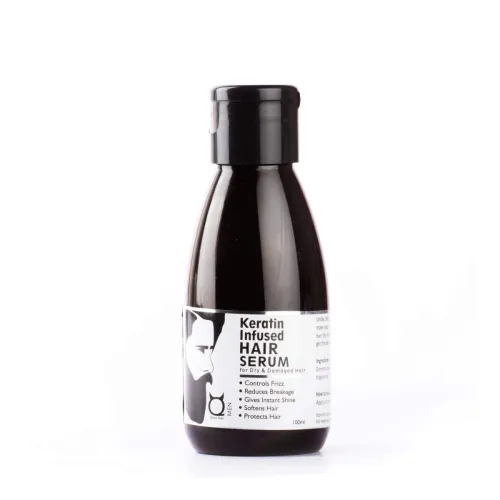 Image of Qraa Keratin Infused Hair Serum for Dry and Damaged Hair 100ml