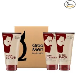 Qraa Men De-Tan Kit Face Care (PO3)