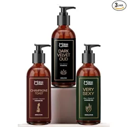 Qraa Men Luxurious Shower Gel, Po3, 600 ml