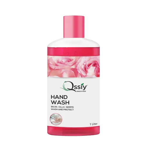 Image of Qssiy Rose Liquid Hand Wash, 1L 
