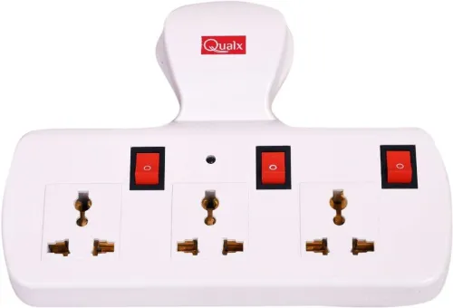 Image of QUALX 3 Universal Socket Extension Cord