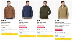 Qube By Fort Collins Jackest upto 81% Discount