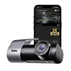 Qubo 2025 Pro 2K QHD Dash Camera