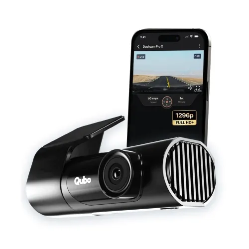 Image of Qubo Car Dashcam Pro X 3MP 1296P FHD+ Camera