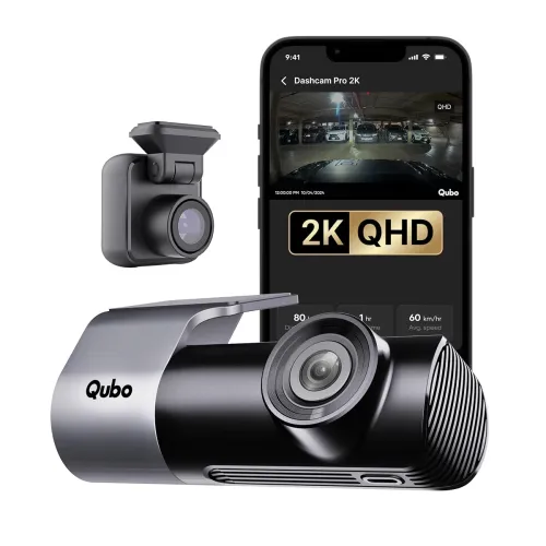 Image of Qubo Pro 2K Front Rear Dashcam