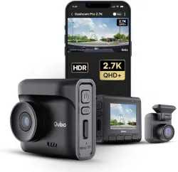 Qubo Pro 2.7K Dashcam System with Rear Camera