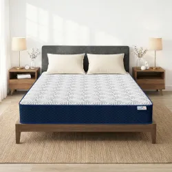 Queen Size Mattress Dual Comfort Mattress 72x60x4 Inches With 10 Years Warranty 