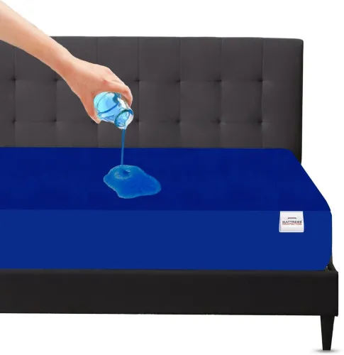 Image of Mattress Protector Queen Size Waterproof Mattress Cover