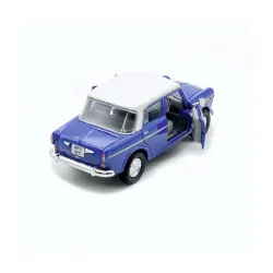 Car Toy for Kids Queens 70 Toy Model Fiat Openable Doors Pull Back Action Collectible Model for Kids Car Model Gift Toys