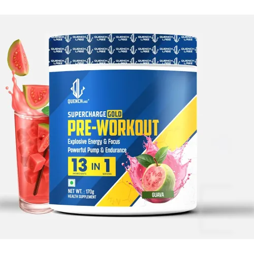 Image of QUENCHLABZ Pre-Workout (Guava, 21 Servings)