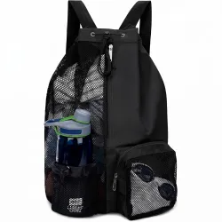 Questsole Mesh Drawstring Backpack for Gym