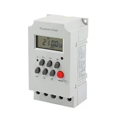 Quick Sense (Qs-T10) Digital Electronic Timer Switch 220V 25A DIN Rail Programmable