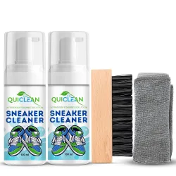 QUICLEAN Shoe Cleaner 100ml Pack of 2