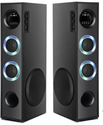 Image of quillquarry-100w-bluetooth-tower-speaker