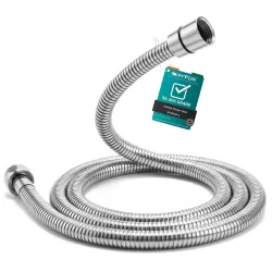 R1510SH SS-304 Grade 1.5M Flexible Shower Hose Pipe (Chrome Finish)