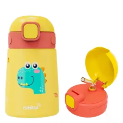 rabitat Milo Stainless Steel Water Bottle 350ml | 2 Year Brand Warranty