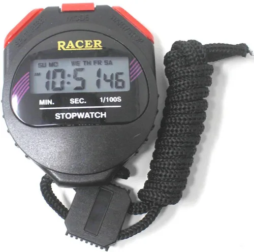Image of Racer Waterproof Digital Stopwatch with Countdown Timer