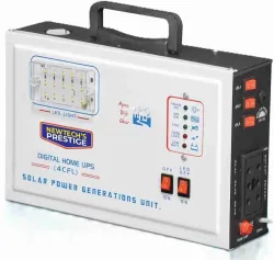 Radiance NP-150 UPS WITH EXIDE BATTERY INVERTER WITH 12V 7.2 AH ( EXITE BATTERY WARRANTY 1 YEAR) Solar Compatible Square Wave Inverter (500 VA)