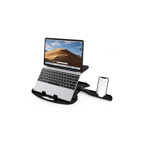 Image of Radiant Adjustable Laptop Tabletop Stand Patented Riser Ventilated Portable Foldable Compatible with MacBook Notebook Ta