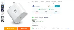 RAEGR 20 W PD Mobile Charger  