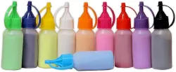 Raga Plus Pack of 10 Rangoli Powder (Multicolor)