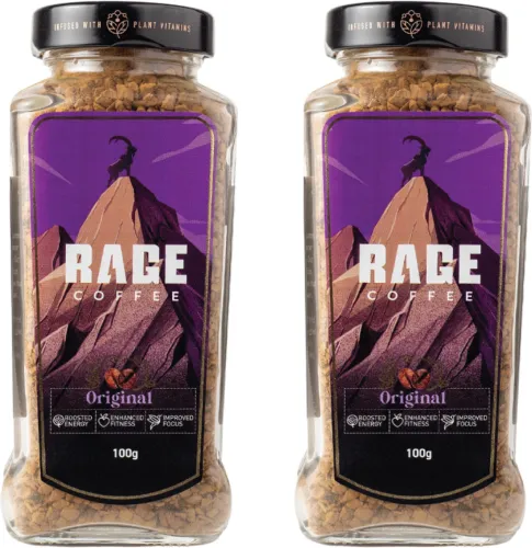 Image of RAGE Coffee - 200 GMS Original Blend Coffee (2 x 100 g)