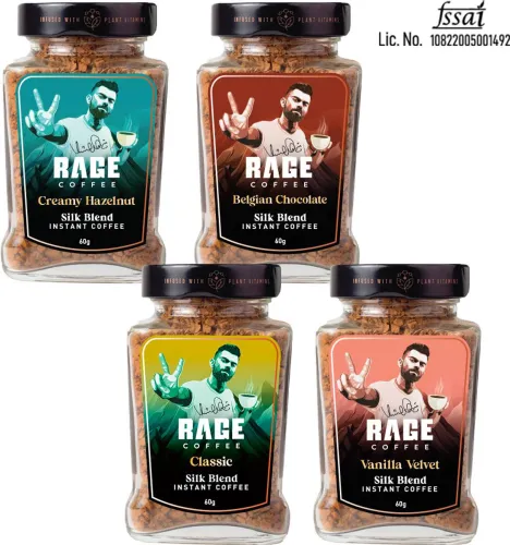 Image of RAGE Silk Combo 60gx4-Instant Coffee  