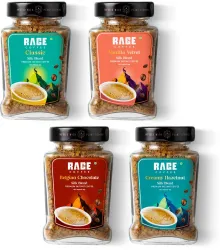 RAGE Silk Vanilla Velvet Instant Coffee Combo 60g x 4