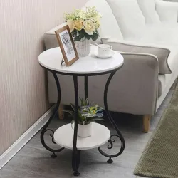Rahat Handicraft Round Side Table