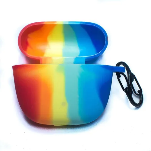 Image of Silicone Case for Boat Airdope Atom 83 (Protective Soft Shell, Hook, Rainbow)