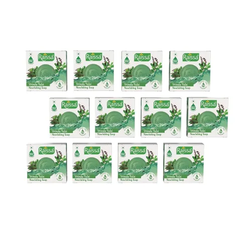 Image of Raissa Vrinda Tulsi Nourishing Soap 85g Po12