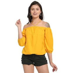 Rajnandini Womens Polyester Regular Fit Top