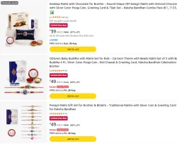 Rakhi Combo Starting @ ₹39