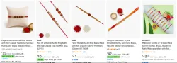 Rakhi Set starting at ₹35 +Coupon