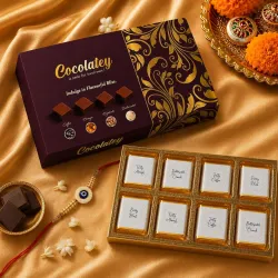 Rakhi with Chocolate Gift Hamper