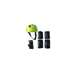 RAKSO Kids Skating & Cycling Protective Set (Medium, Green)