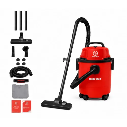 Image of Ralli 12 litres Wet and Dry Vacuum Cleaner 1200W Copper Motor,