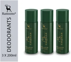 RAMSONS MY CASTILLO Deodorant Spray For Men & Women Po3