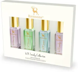 RAMSONS U. R. Lovely Exquisite Perfume Giftset Pack of 4 (20ml x 4) Eau de Parfum - 80 ml (For Women)