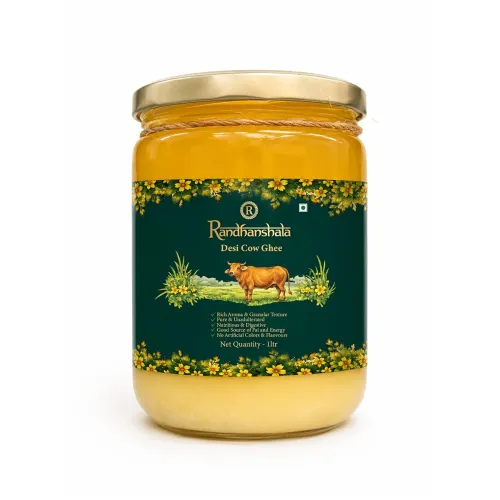 Image of Randhanshala Desi Bilona Ghee Hallikar Cow – 1Liter
