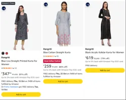 Rangriti at minimum 60% Discount