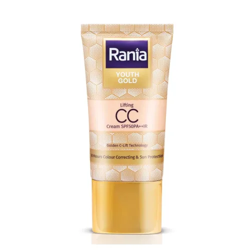 Image of Rania CC Cream SPF50PA++IR with Vitamin C,24K Gold
